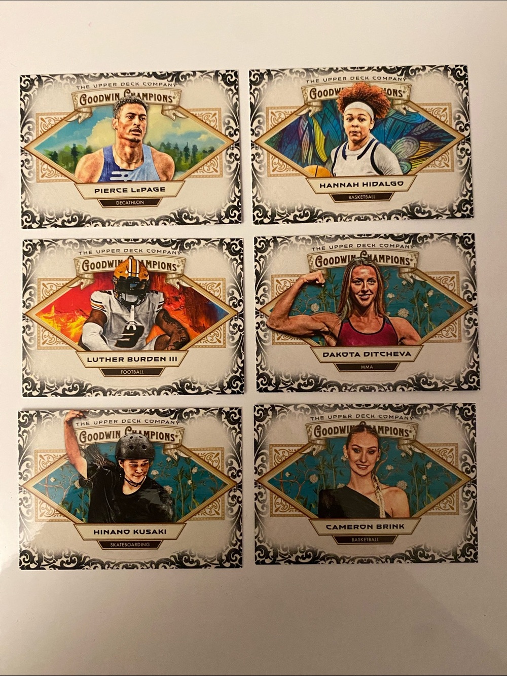 2025 Goodwin Champions Glossy Black Lot (6 Cards)